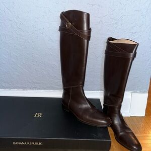 Banana Republic Brown Riding Boots